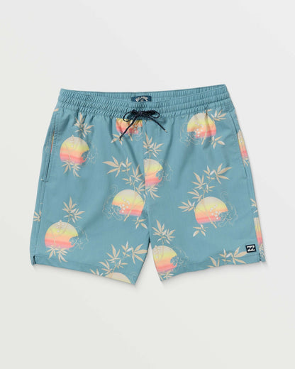Billabong Good Times Laybacks 16" Trunks - Washed Blue