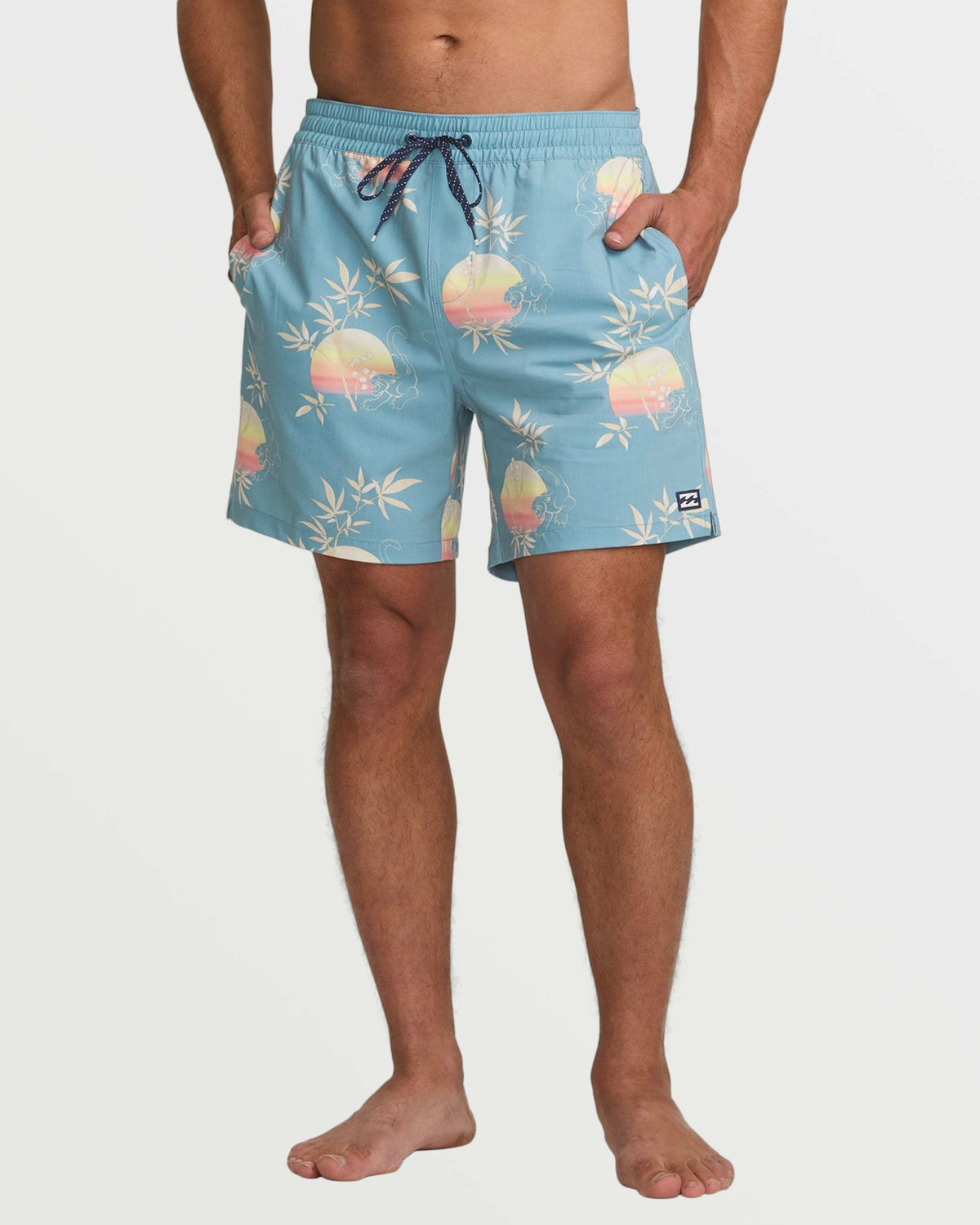 Billabong Good Times Laybacks 16" Trunks - Washed Blue