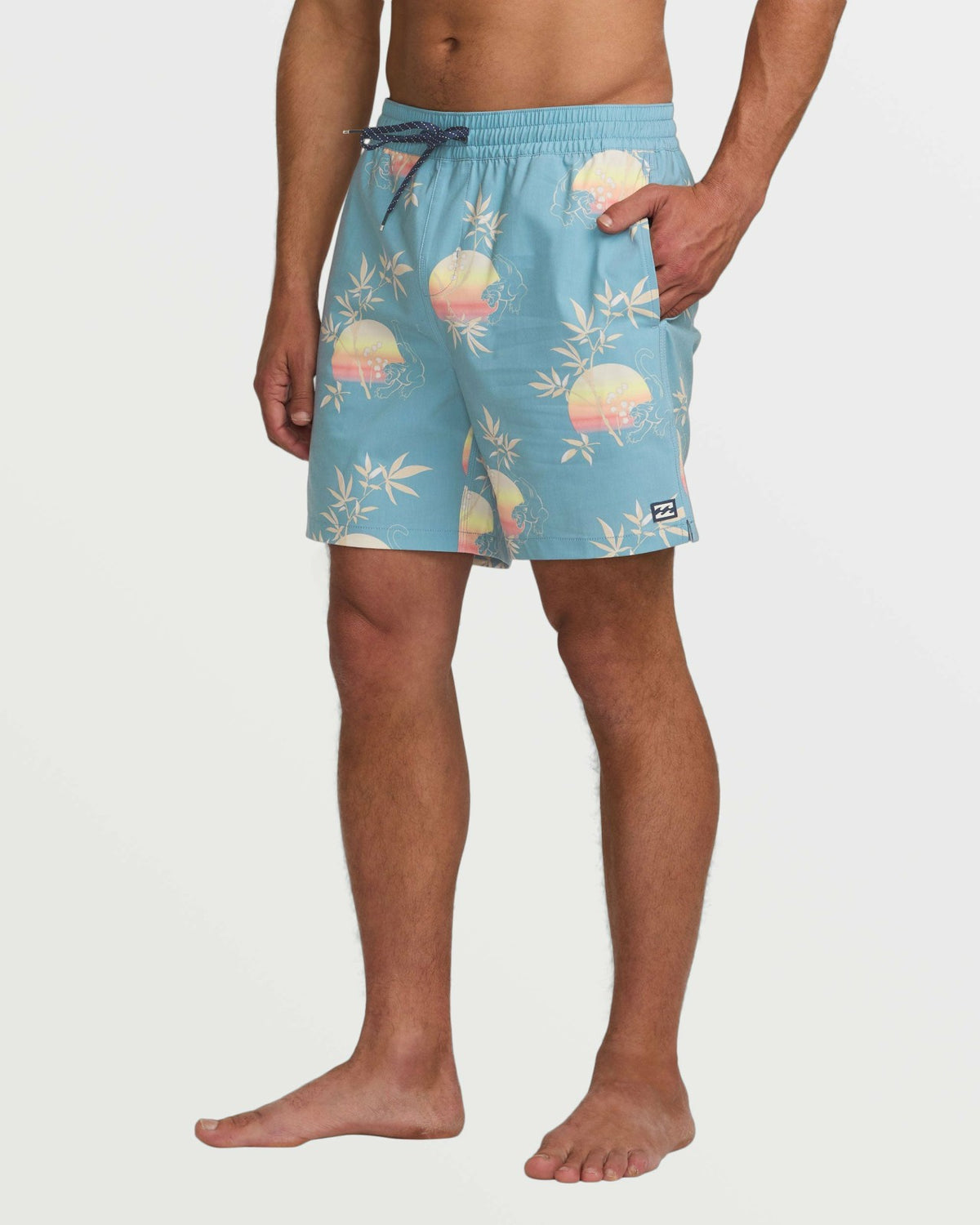 Billabong Good Times Laybacks 16" Trunks - Washed Blue