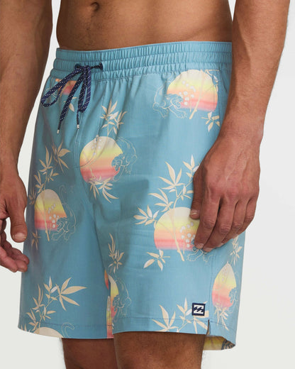 Billabong Good Times Laybacks 16" Trunks - Washed Blue