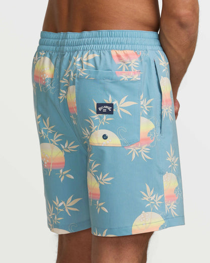 Billabong Good Times Laybacks 16" Trunks - Washed Blue