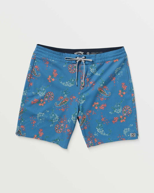 Billabong Good Times Lo Tide 18" Boardshorts - Bay Blue