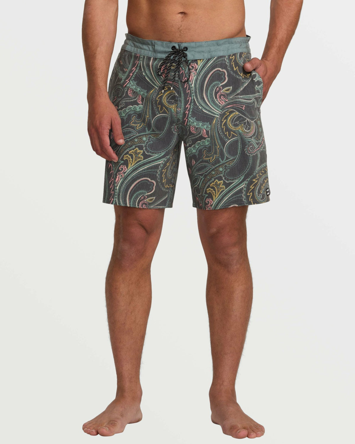 Billabong Good Times Lo Tide 18" Boardshorts - Dark Slate