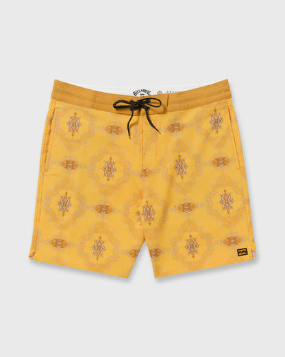 Billabong Good Times Lo Tide 18" Boardshorts - Dust Yellow
