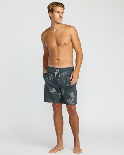 Billabong Good Times Lo Tide 18" Boardshorts - Midnight Blue