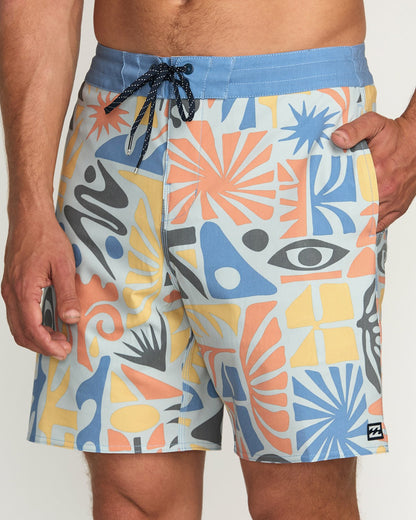 Billabong Good Times Lo Tide 18" Boardshorts - Multi