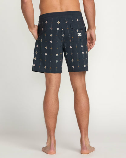 Billabong Good Times Lo Tide 18" Boardshorts - Navy