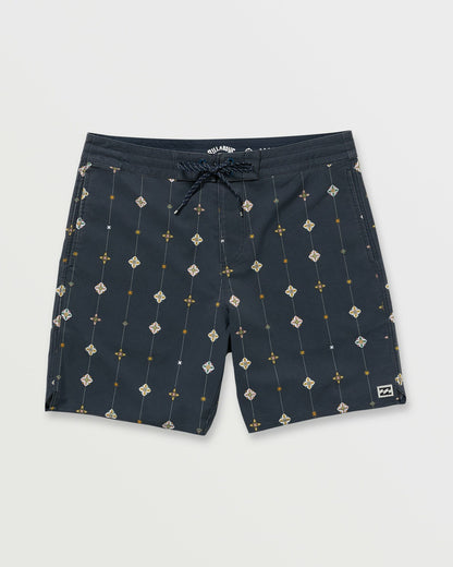 Billabong Good Times Lo Tide 18" Boardshorts - Navy