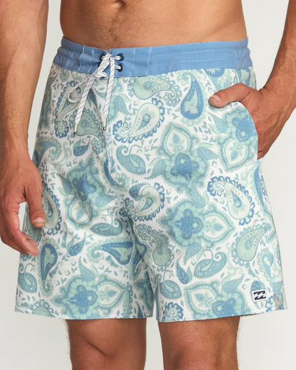 Billabong Good Times Lo Tide 18" Boardshorts - Seafoam