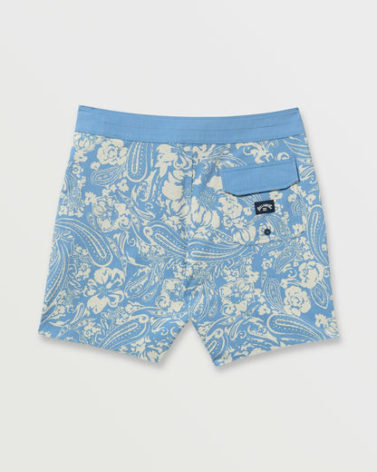 Billabong Good Times Pro Performance 18" Boardshorts - Carolina Blue