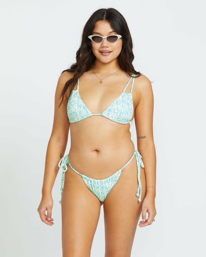 Billabong Happy Dance Bells Pant Bikini Bottom - Sea Spray