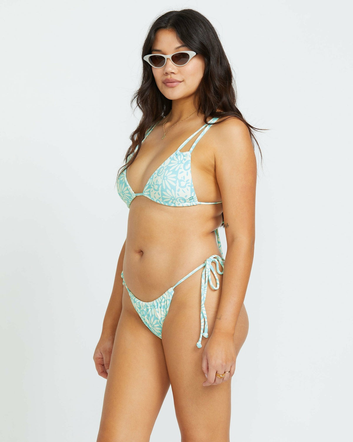 Billabong Happy Dance Bells Pant Bikini Bottom - Sea Spray