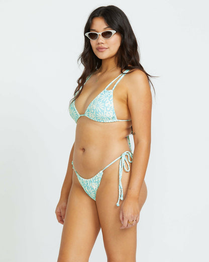 Billabong Happy Dance Bells Pant Bikini Bottom - Sea Spray