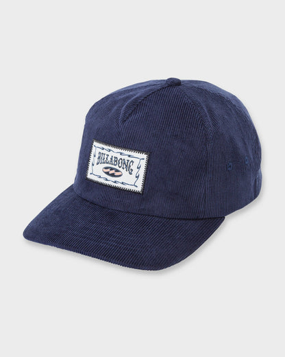 Billabong Heritage Strapback Hat - Steel Blue