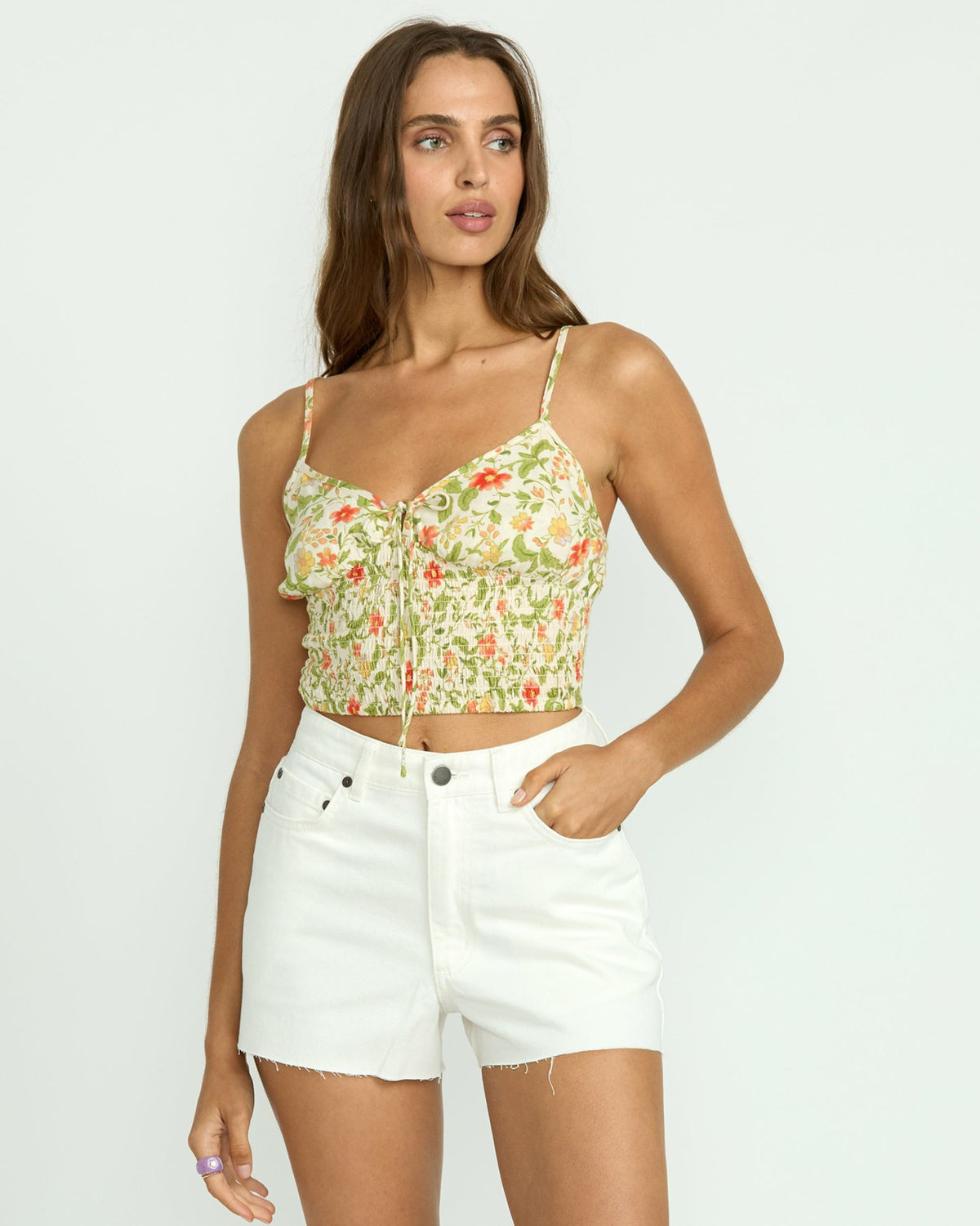Billabong High Tides Denim Shorts - Salt Crystal