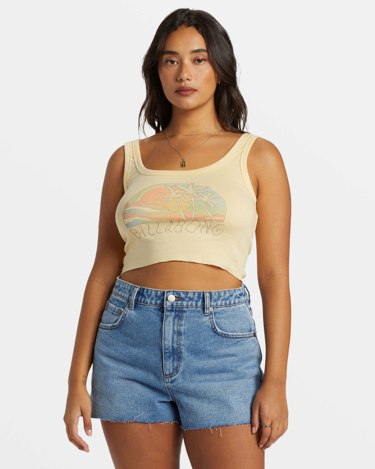 Billabong High Tides Denim Shorts - Medium Surf Spray