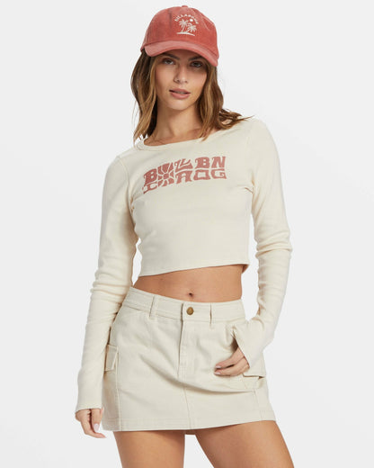 Billabong Hilary Cargo Skirt - Whitecap
