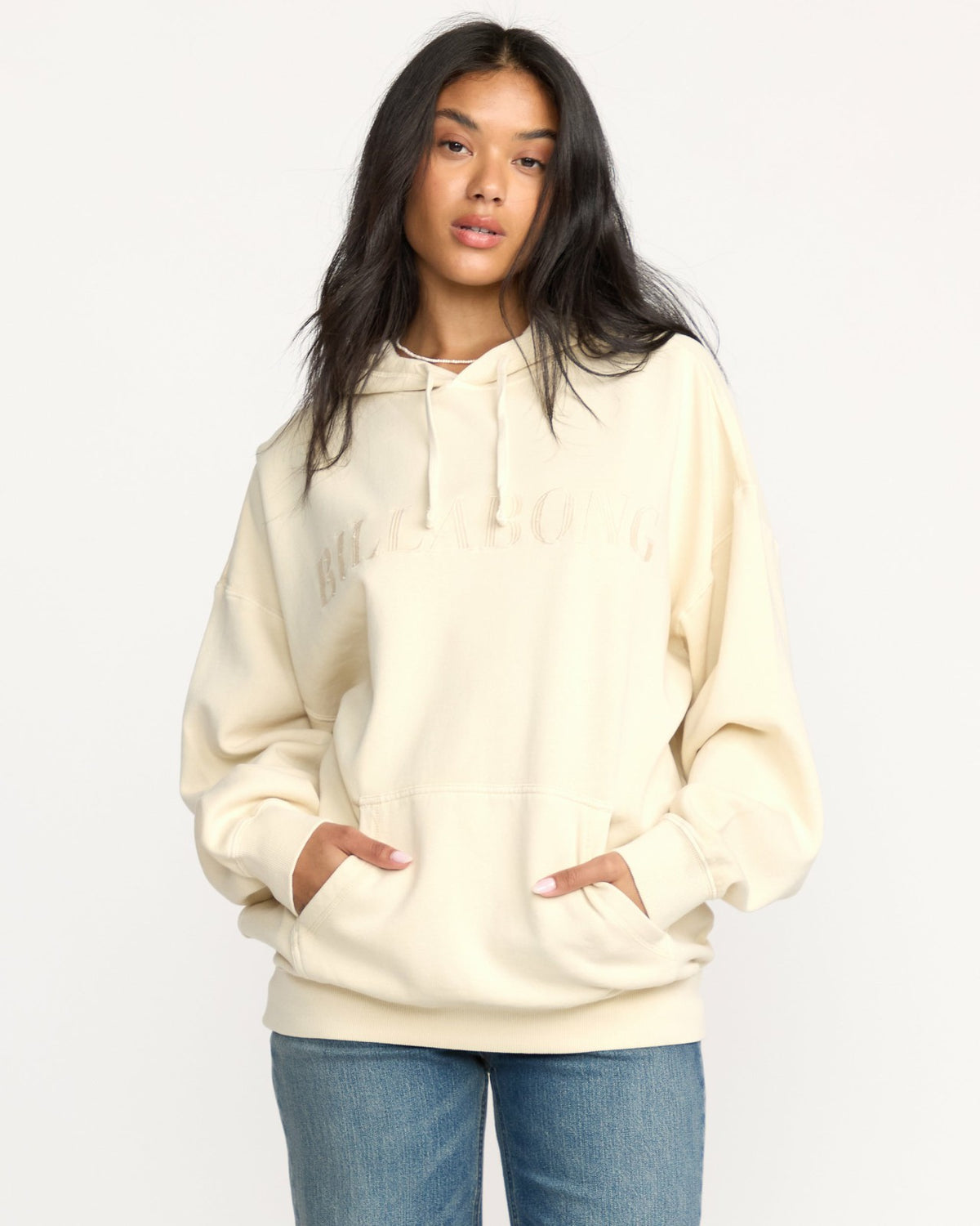 Billabong Hi Tide Dip Hoodie - Whitecap