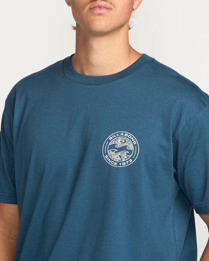 Billabong Hollow Premium Tee - Deep Blue