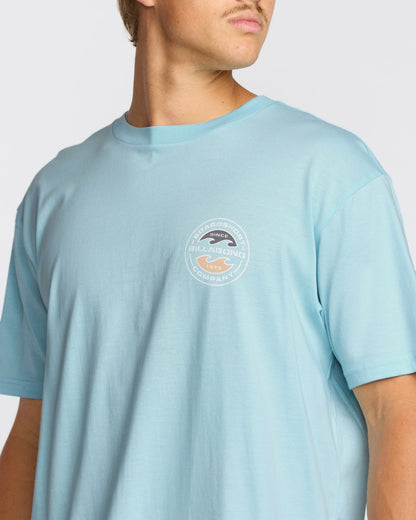 Billabong Hollow Premium Short Sleeve T-Shirt - Coastal Blue