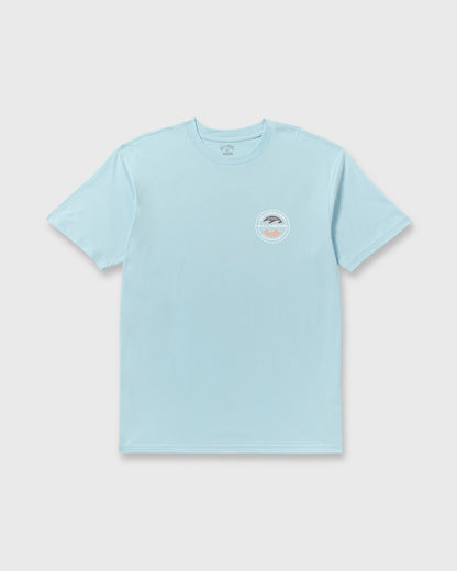 Billabong Hollow Premium Short Sleeve T-Shirt - Coastal Blue