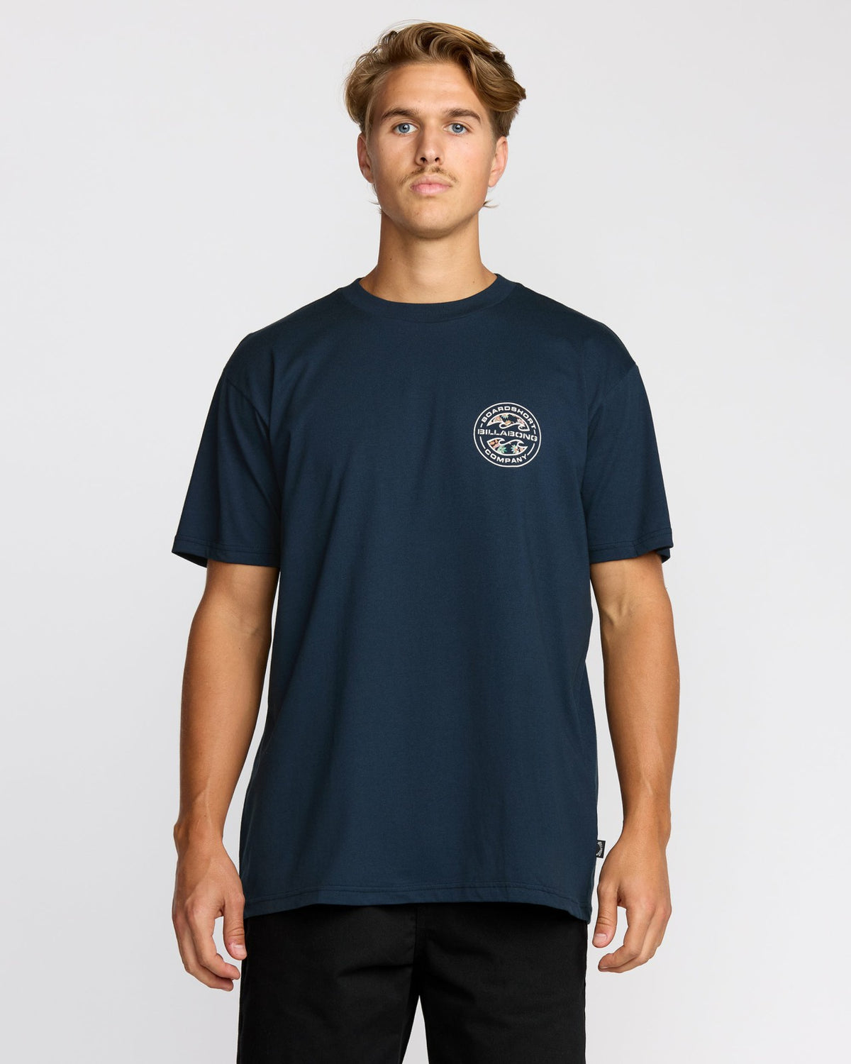 Billabong Hollow Premium Short Sleeve T-Shirt - Navy