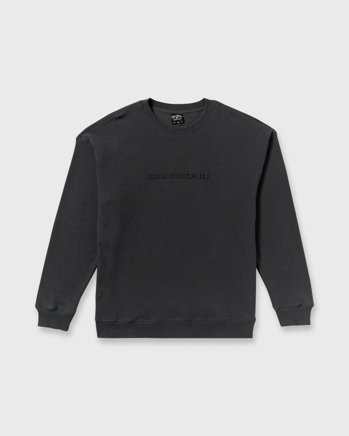 Billabong Iconic Emboss Crewneck Sweatshirt - Black