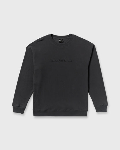 Billabong Iconic Emboss Crewneck Sweatshirt - Black