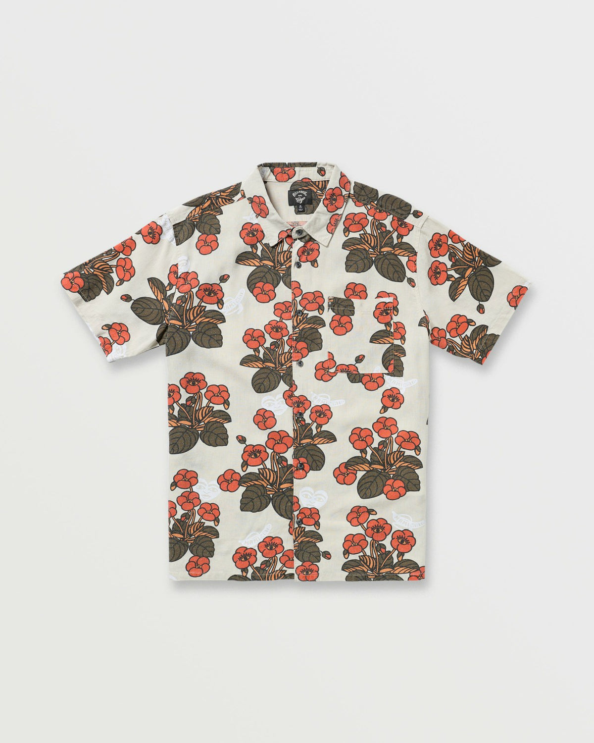 Billabong Billabong x Mami Wata Icons Short Sleeve Shirt - Stone