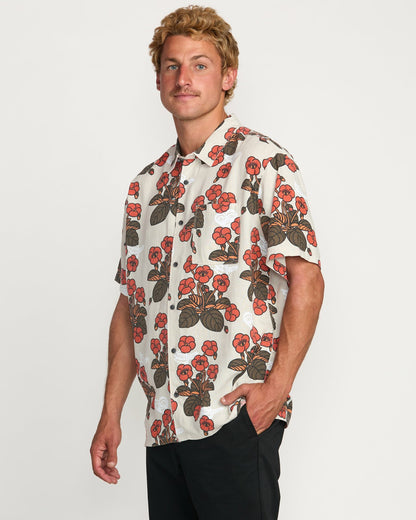 Billabong Billabong x Mami Wata Icons Short Sleeve Shirt - Stone