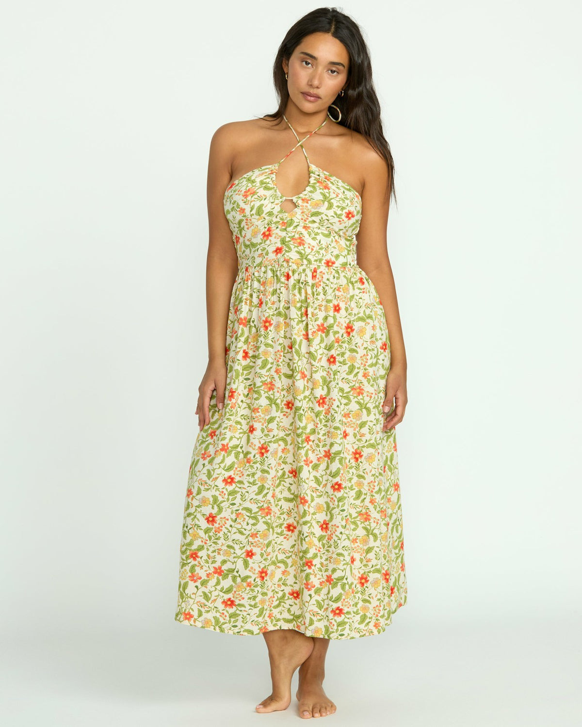 Billabong In Your Heart Midi Dress - Multi