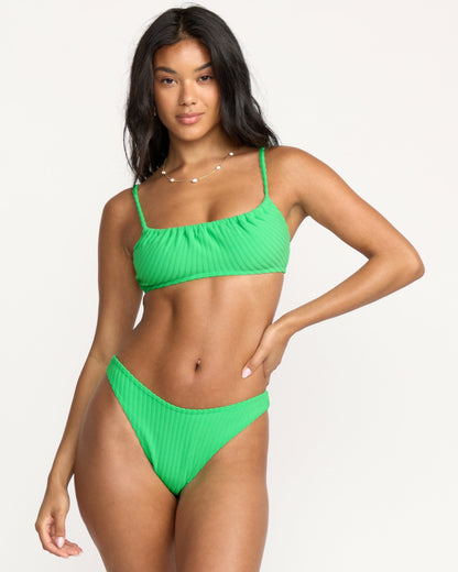 Billabong Josie In The Loop Mila Bralette Bikini Top - Jungle Green