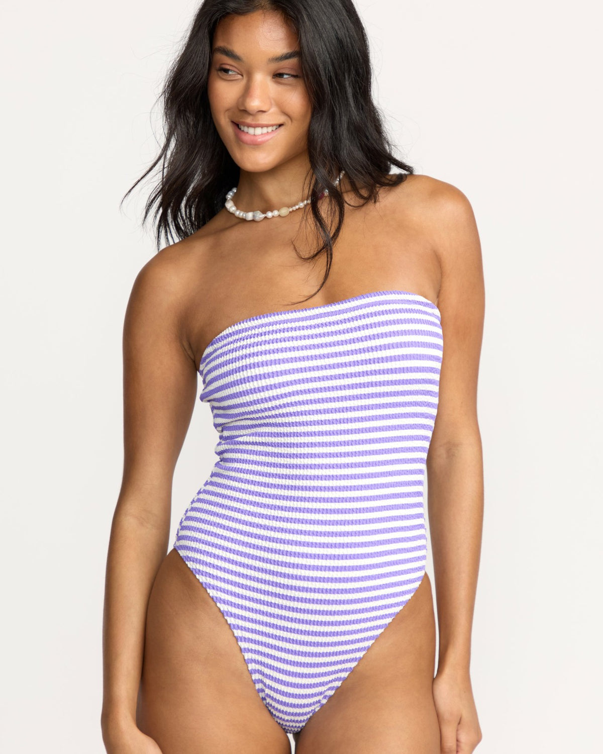 Billabong Josie Summer Hi Tully One-Piece Swimsuit - Purple Punch
