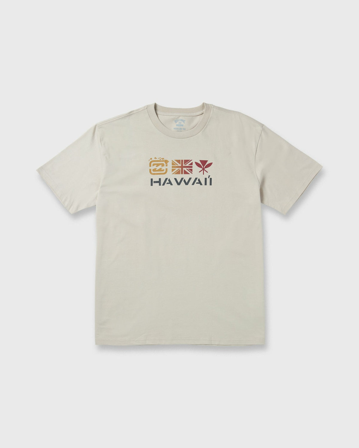 Billabong Kahili Hawaii Regular Tee - Bleached Sand