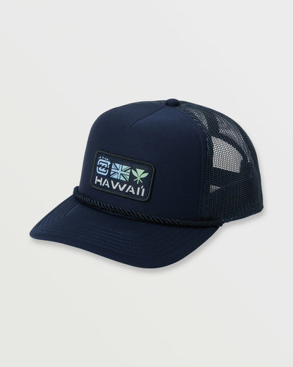 Billabong Kahili Hi Trucker Hat - Navy