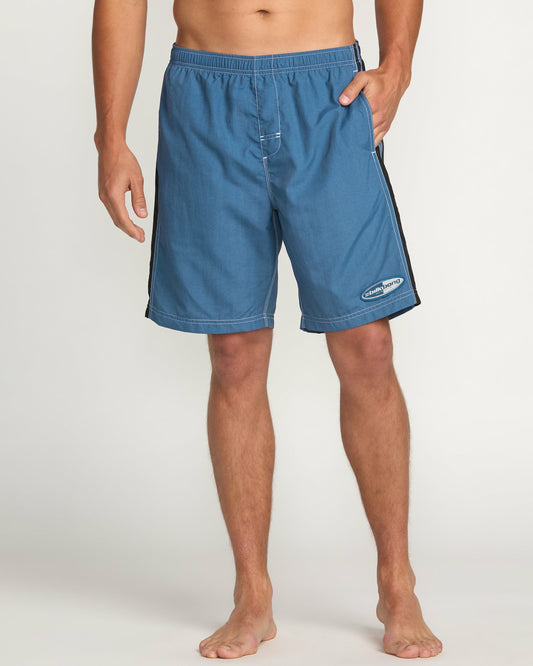 Billabong Kirra Throw On Laybacks 19' Trunks - Deep Blue