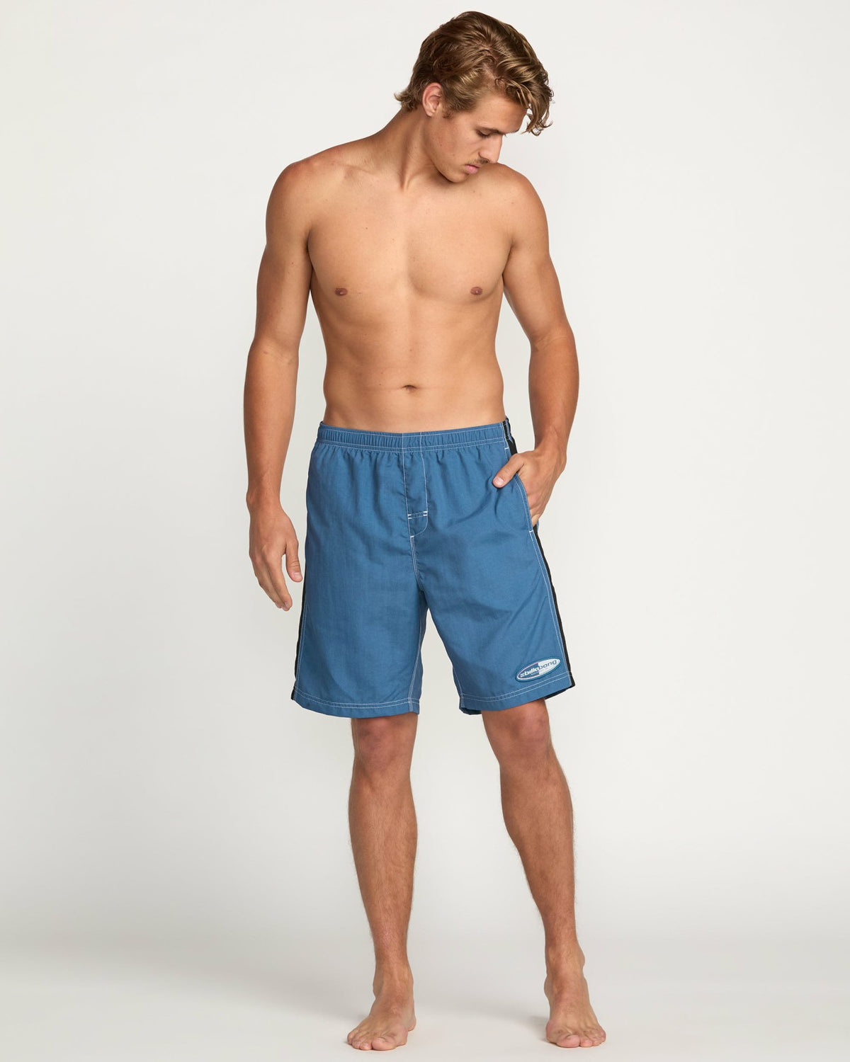 Billabong Kirra Throw On Laybacks 19' Trunks - Deep Blue