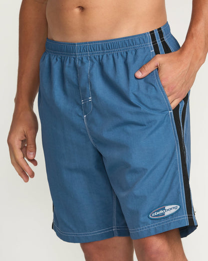 Billabong Kirra Throw On Laybacks 19' Trunks - Deep Blue