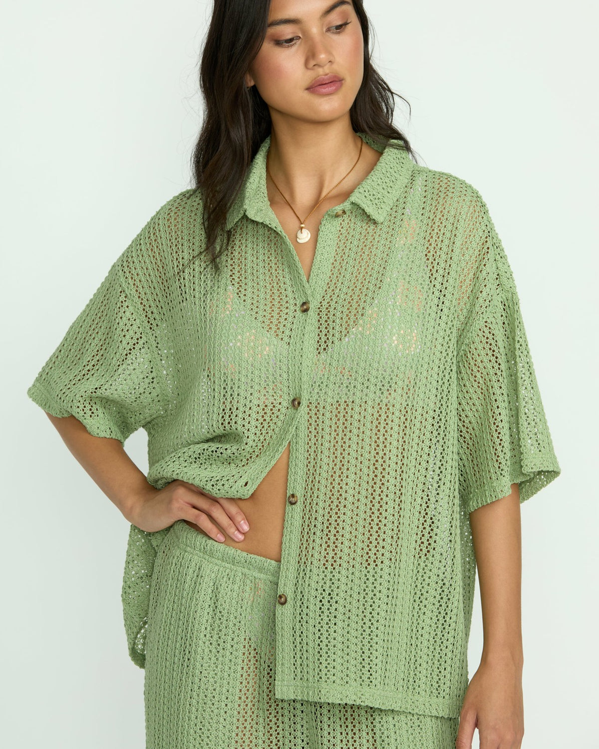 Billabong Largo Overshirt - Pistachio