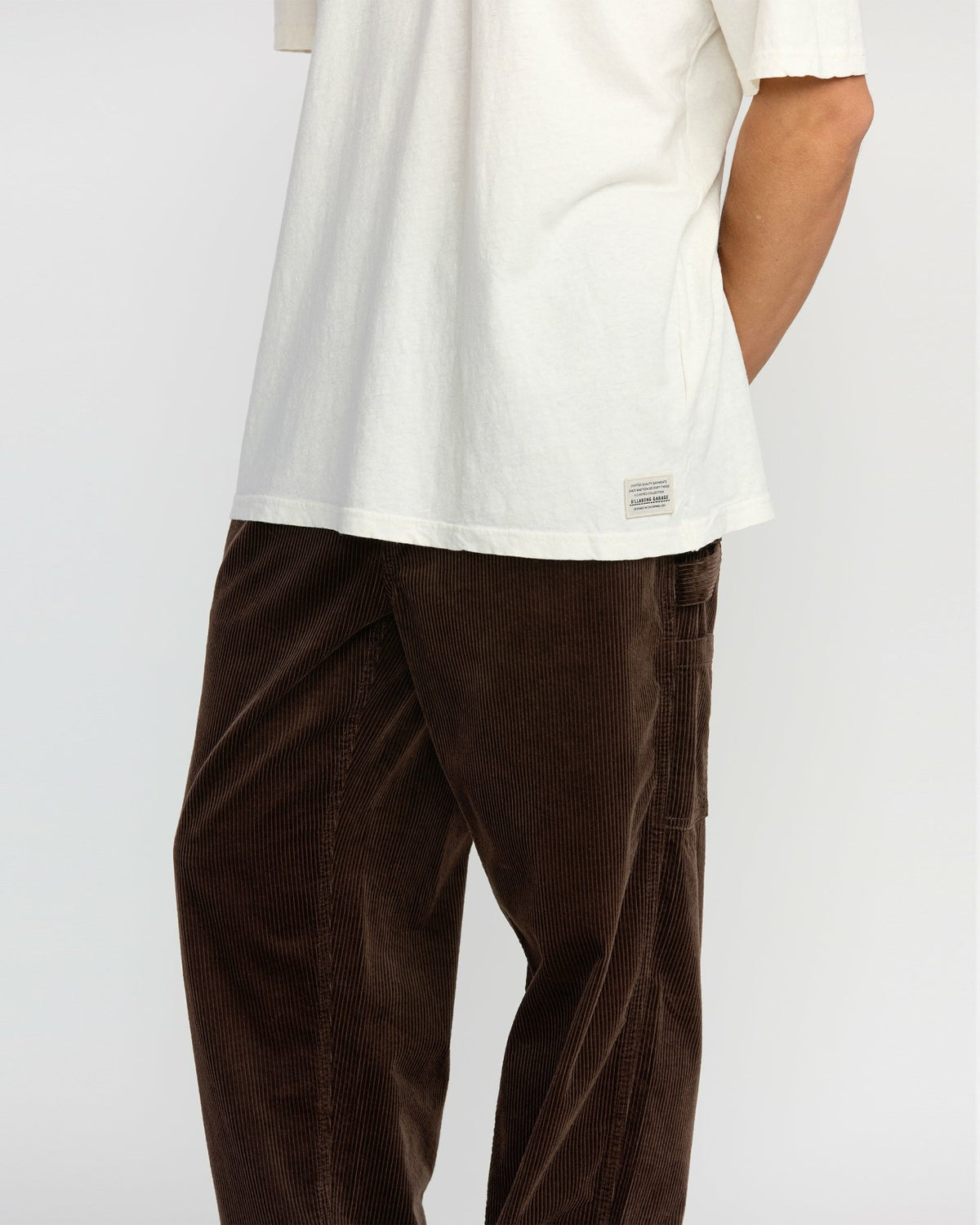 Billabong Larry Cord Garage Pants - Chocolate