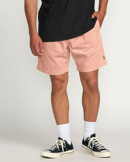 Billabong Larry Laybacks 19" Cord Shorts - Dusty Pink