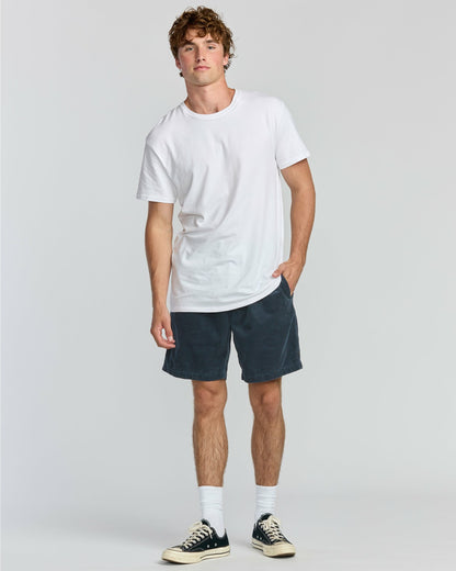 Billabong Larry Laybacks 19" Cord Shorts - Midnight Blue