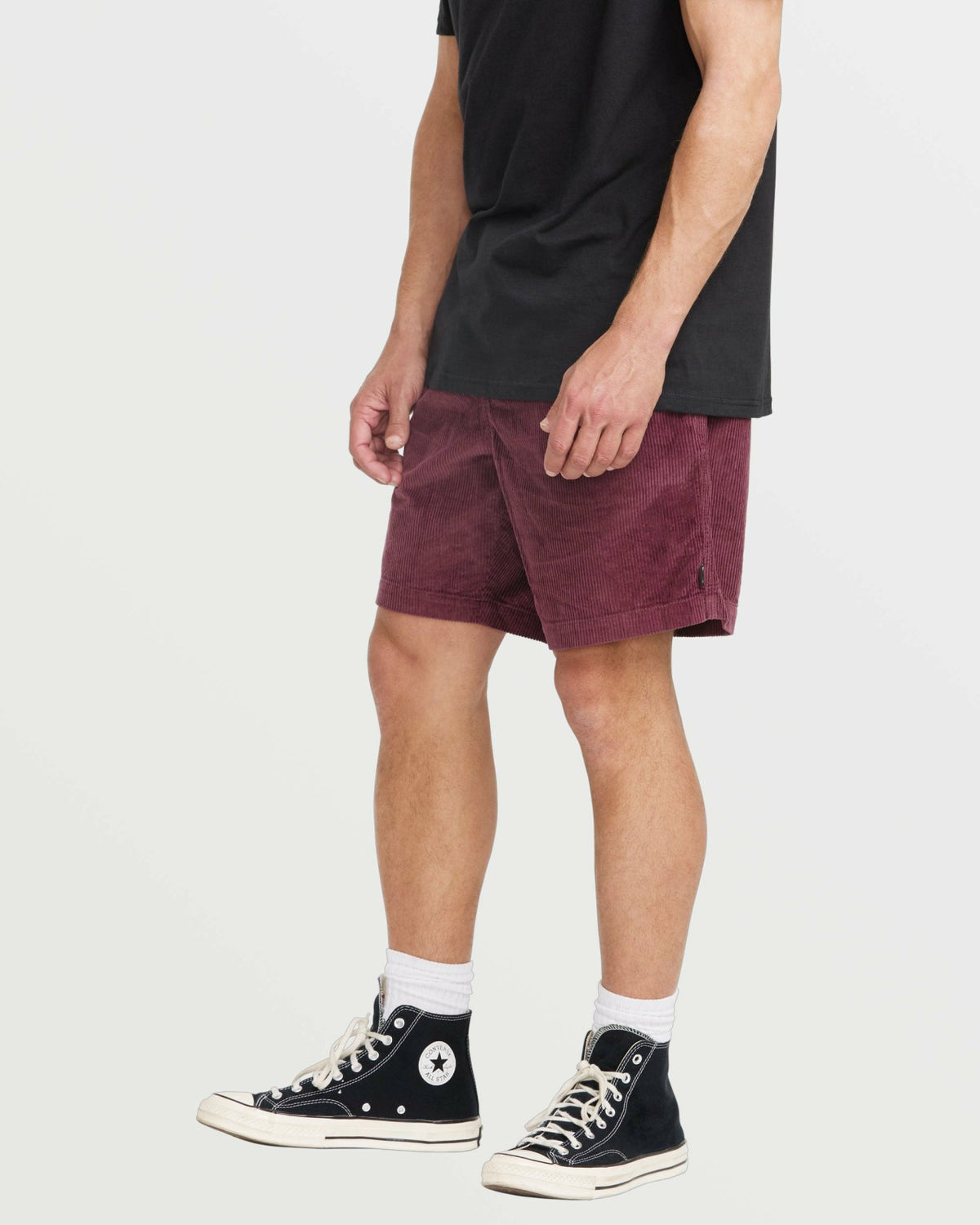 Billabong Larry Laybacks 19" Cord Shorts - Plum