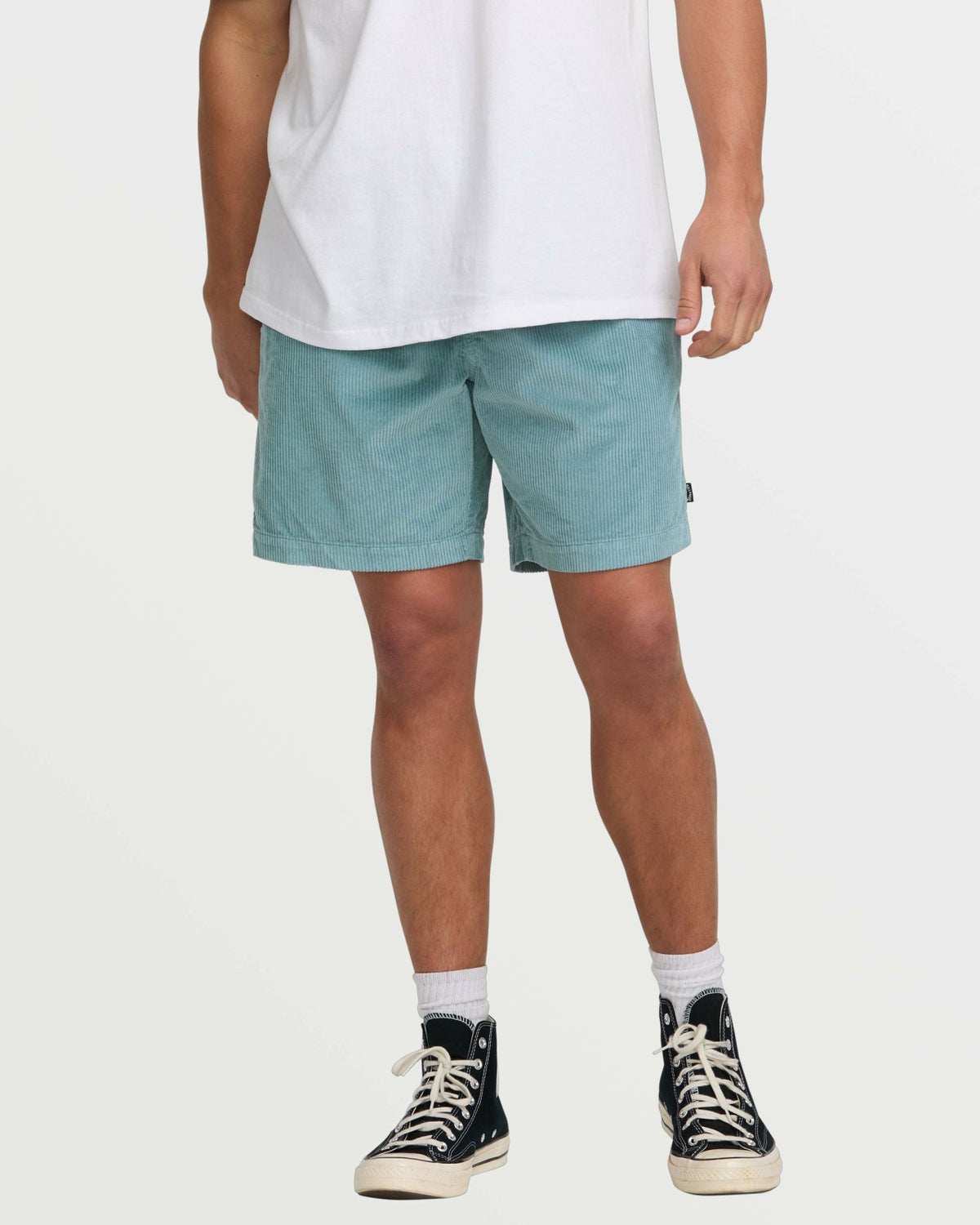 Billabong Larry Laybacks 19" Cord Shorts - Washed Blue