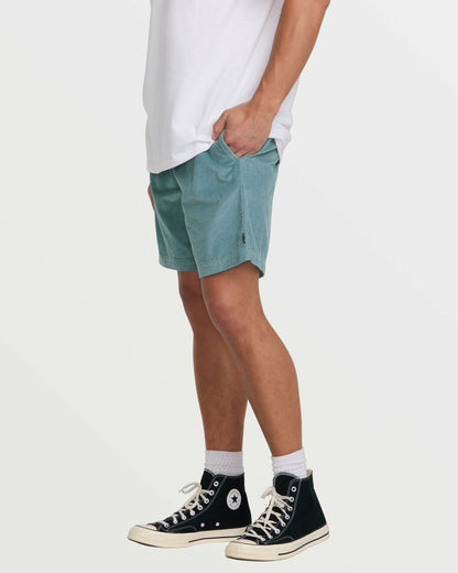 Billabong Larry Laybacks 19" Cord Shorts - Washed Blue