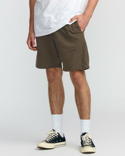 Billabong Larry Laybacks 19" Twill Shorts - Rustic Brown