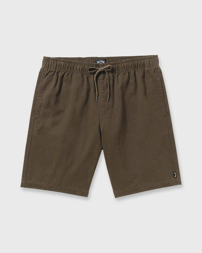 Billabong Larry Laybacks 19" Twill Shorts - Rustic Brown