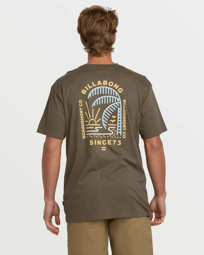 Billabong Last Light Premium Tee - Brown