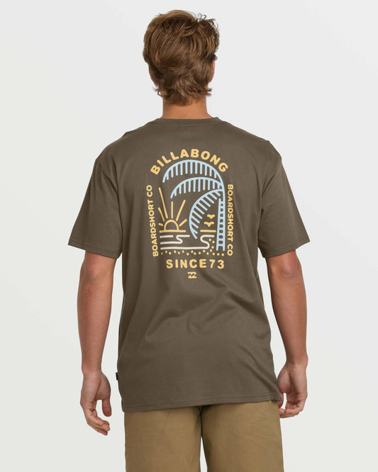 Billabong Last Light Premium Tee - Brown