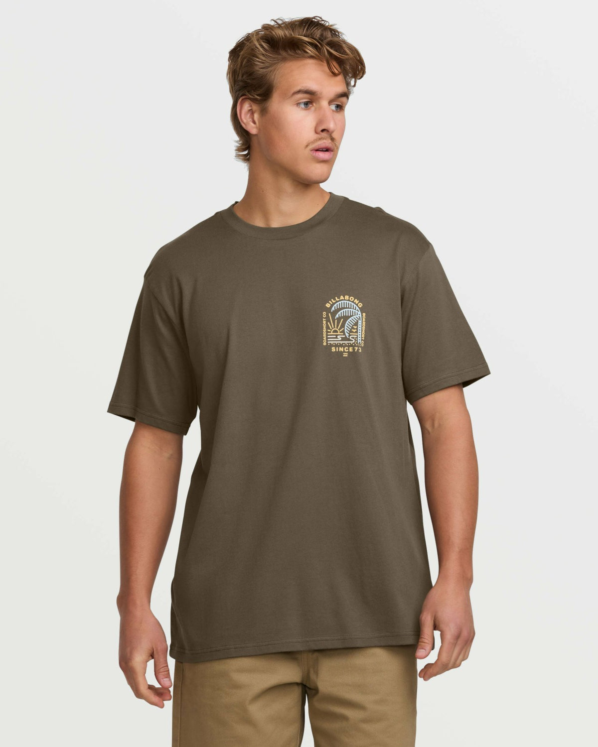 Billabong Last Light Premium Tee - Brown